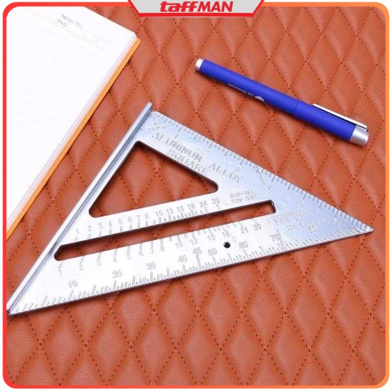 

TAFFWARE Penggaris Siku Mistar Triangle Ruler Aluminium Alloy - VK18
