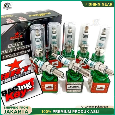 Busi Iridium BRT Super Iridium Plus Anti Karat/Busi Racing Iridium Original BRT NMAX CRF AEROX