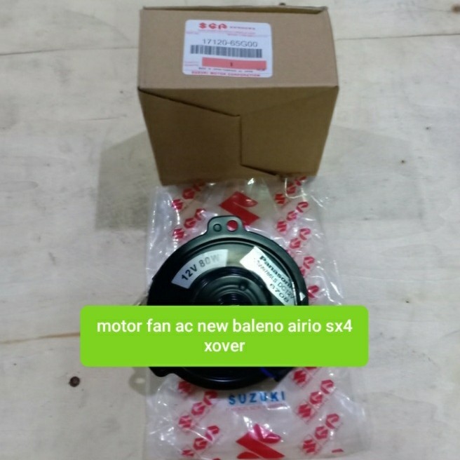 motor fan ac new baleno aerio sx4 xover OEM