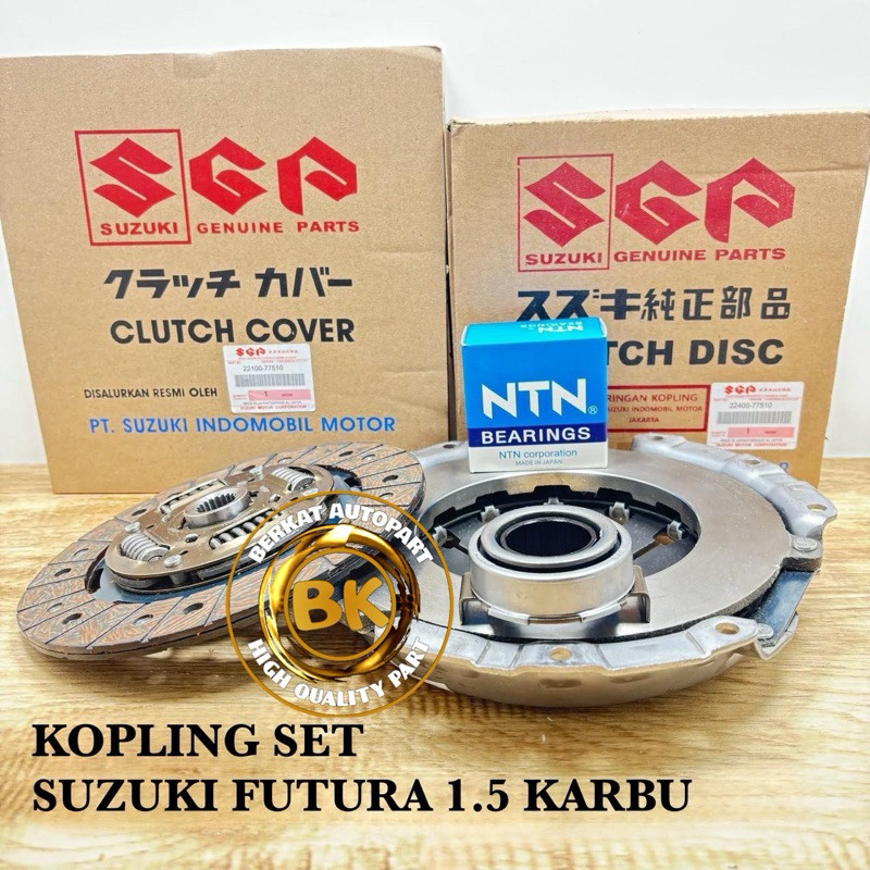 KOPLING SET SUZUKI CARRY FUTURA 1.5 KARBU 1500CC FUTURA 1.5 KARBULATOR DEKRUP MATAHARI KAMPAS PRODO 