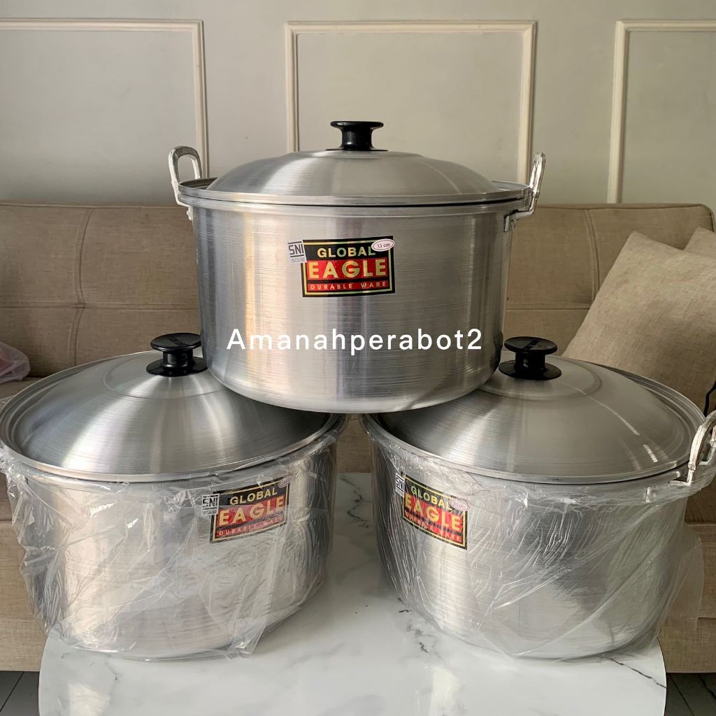 Panci Tinggi TL Tanpa Langseng 33 36 GLOBAL EAGLE JAWA Panci Tanpa Saringan Dandang Kukus Jumbo
