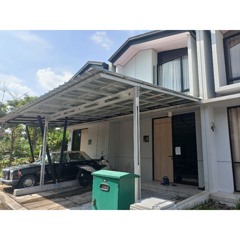 PASANG KANOPI BAJA RINGAN PERMETER