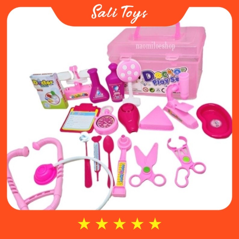 Mainan Anak LucuMainan Dokter Anak Playset Box Mainan Koper Dokter Mainan Dokter Cilik Boxmainan bay