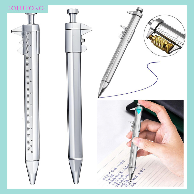 

Mistar Ukur Multifungsi Pena Bola Rol Kaliper Vernier 2 In 1 / Vernier Caliper Pen Tulis Mistar Ukur
