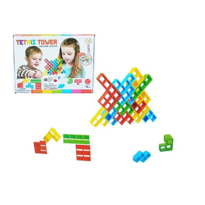 (CFC) TETRIS TOWER / mainan edukasi anak kado hadiah