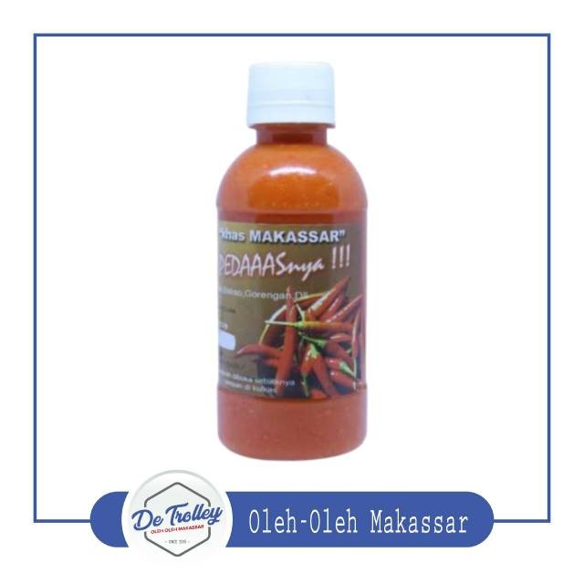 

Lombok HEBOH PEDASNYA 220 ml Khas Makassar Saus Sambal Sambel Detrolley