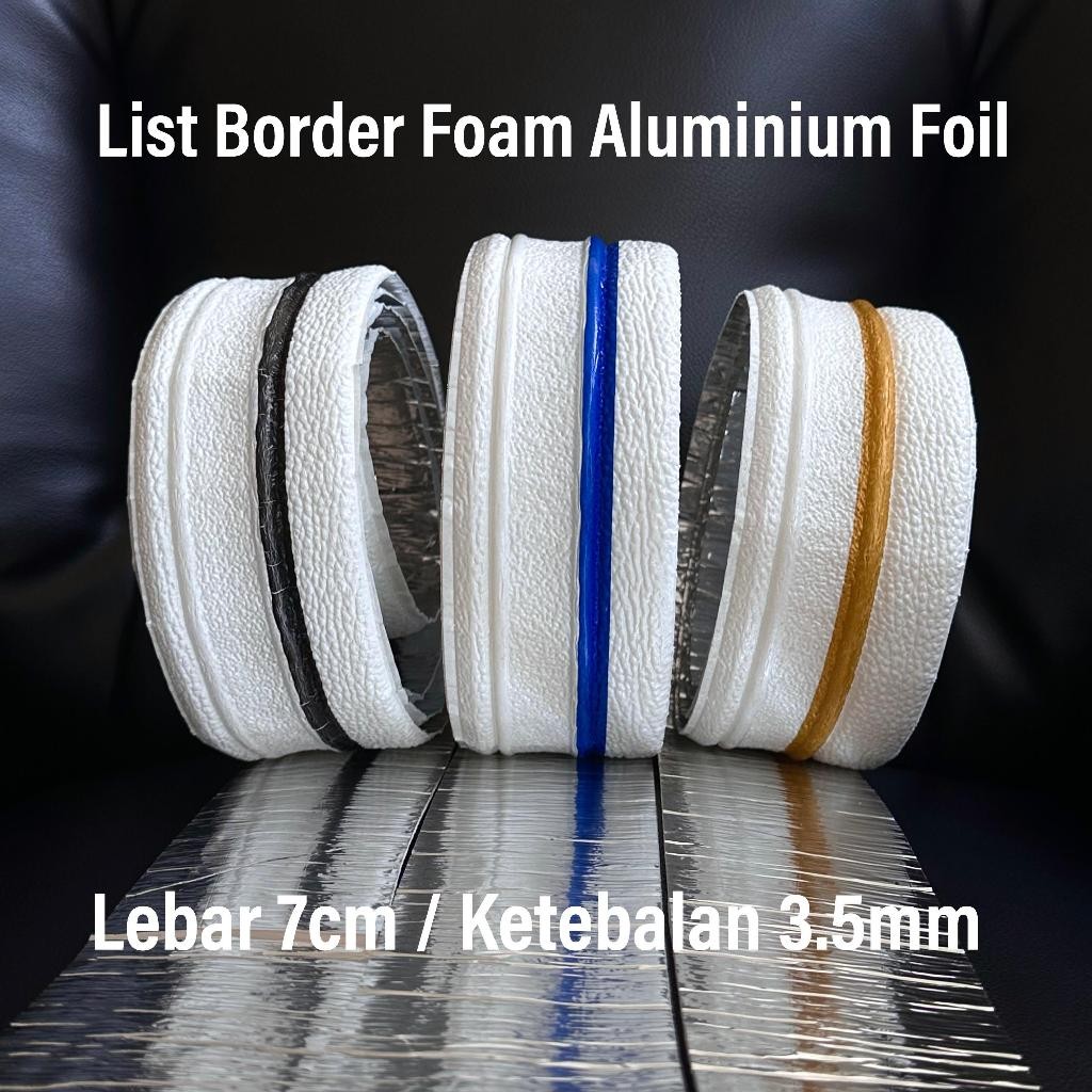 HT Wallpaper Foam List Foam 3D / List Wall Border List / Walpaper List Foam Stiker Dinding List Dind