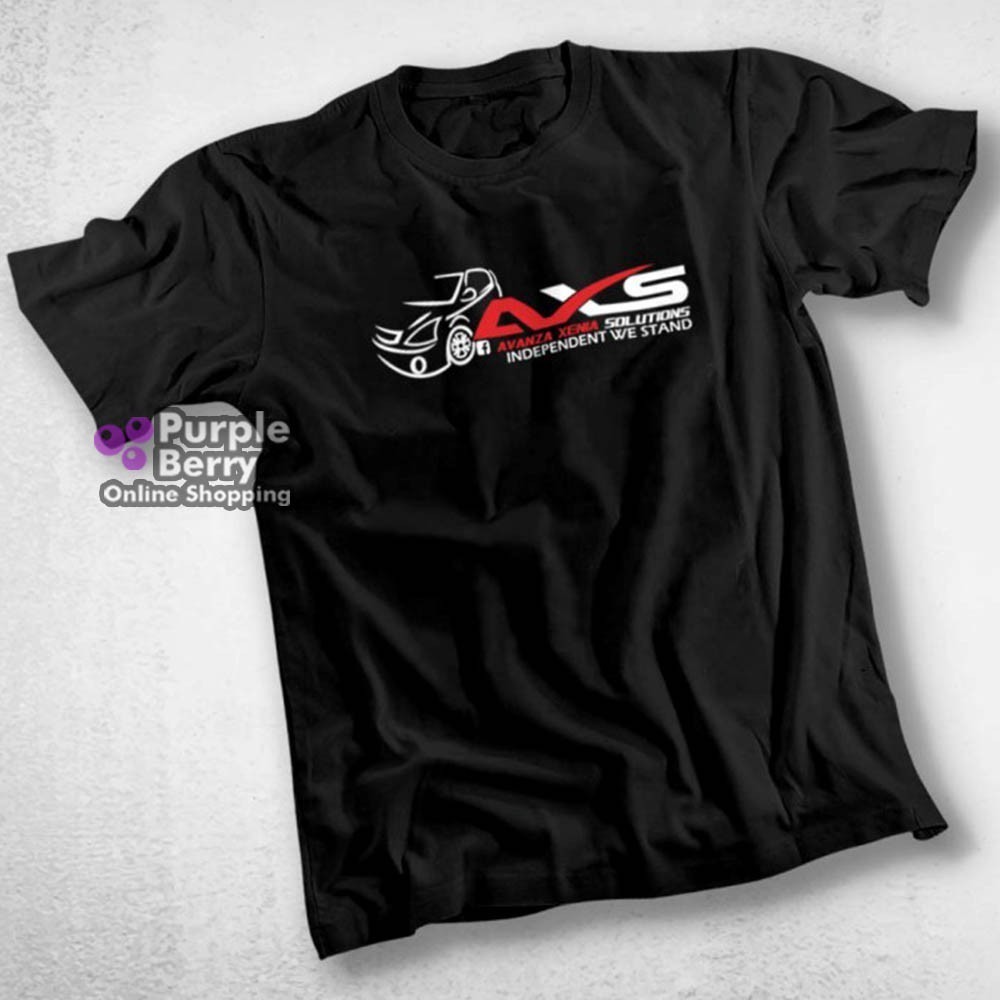Kaos Komunitas AXS Avanza Xenia Solutions Logo Otomotif - Baju Distro Cotton Combed 30s