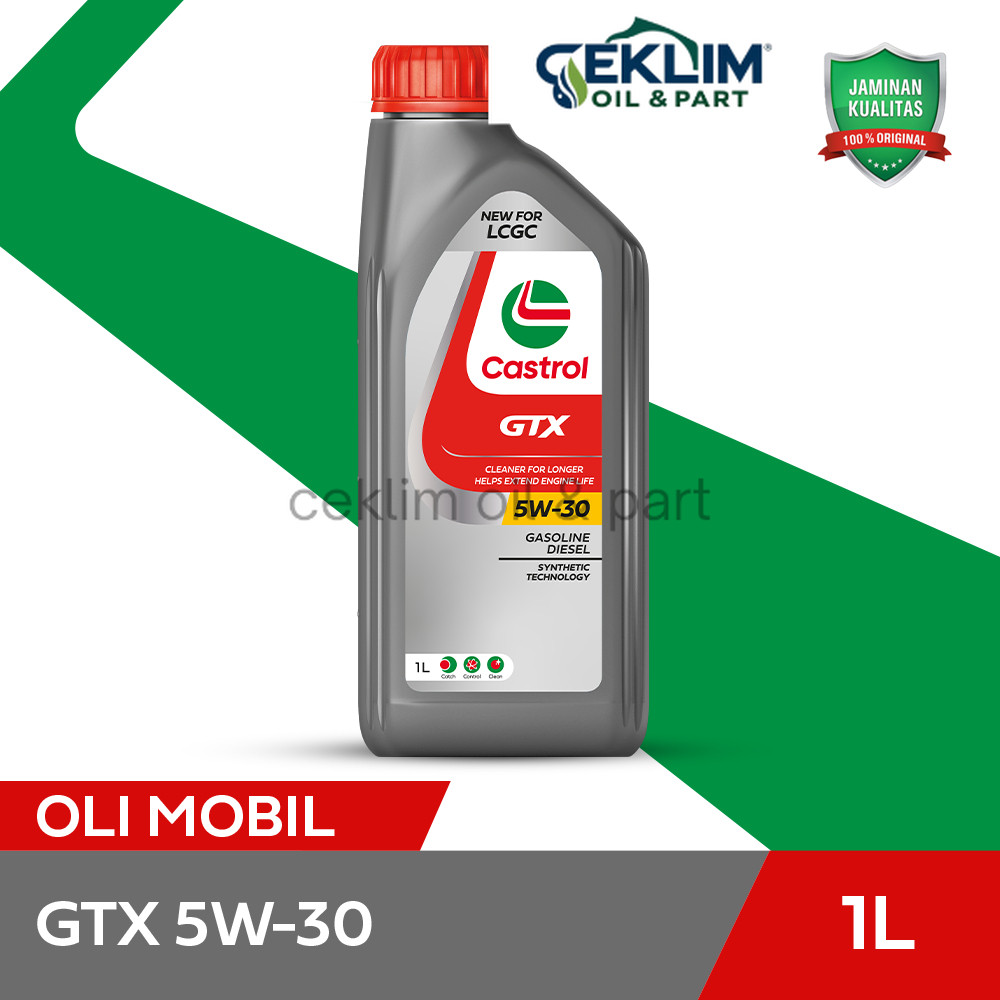 Oli Mesin Mobil Castrol GTX 5W-30 (1L)