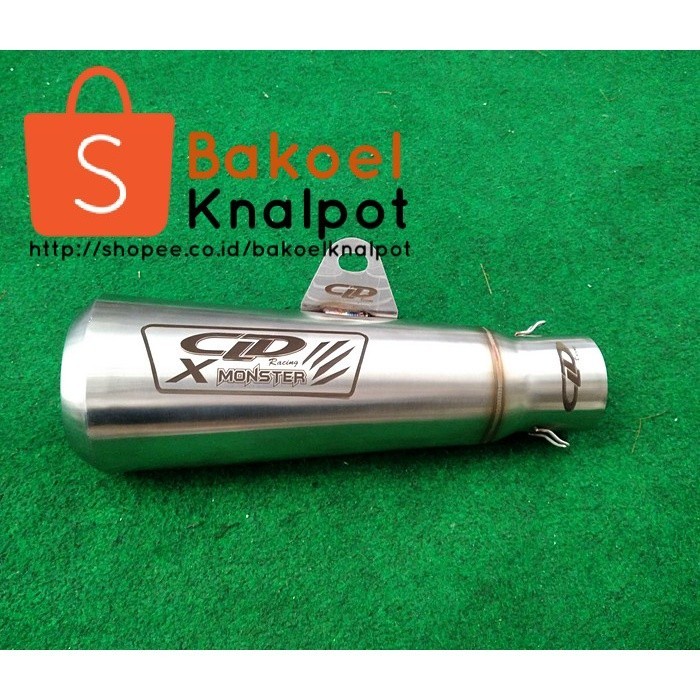 Knalpot CLD Monster inlet 38-50mm / Knalpot CLD X Monster / Silencer Knalpot CLD / Knalpot CLD C3/Kn