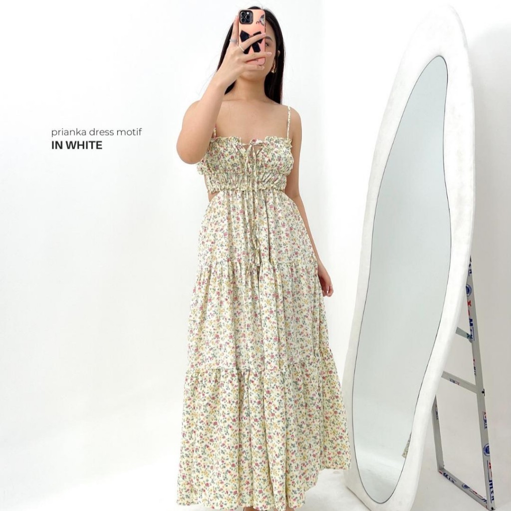 Prianka Dress / Long Dress Satin / Gaun Panjang Satin - GURLBUCKET