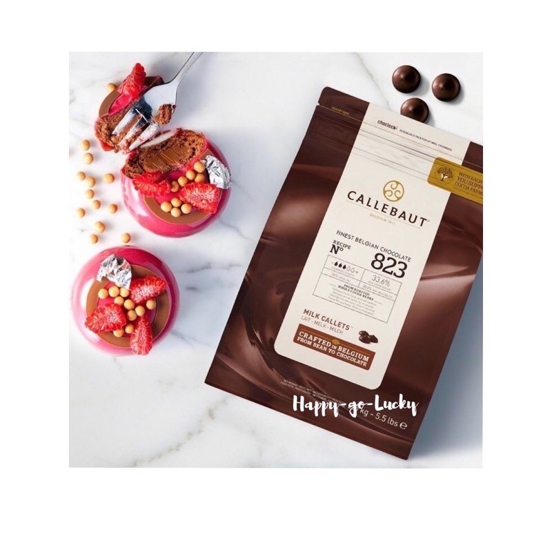 

Callebaut 823 Milk Chocolate Callets 33.6% kemasan 100 / 250 gr. Kirim REGULER=LELEH
