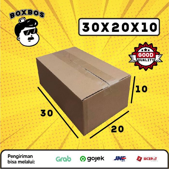 

30x20x10 CM KARDUS Corrugated Packaging Box packing SHEET
