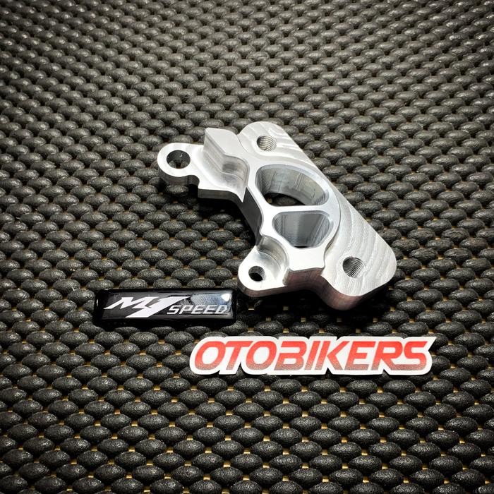 BRACKET KALIPER RX KING NEW OLD 2P 2 PISTON Nissin Samurai RCB S1 TAHUN MUDA TUA LAMA DISC 300 MM