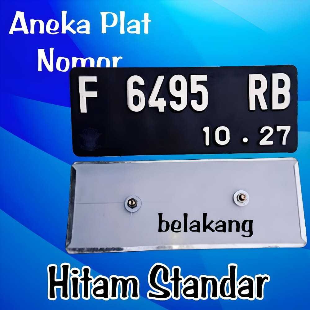 Plat Motor Timbul Variasi Angka Baut Tanam Motor By Cahya Motor