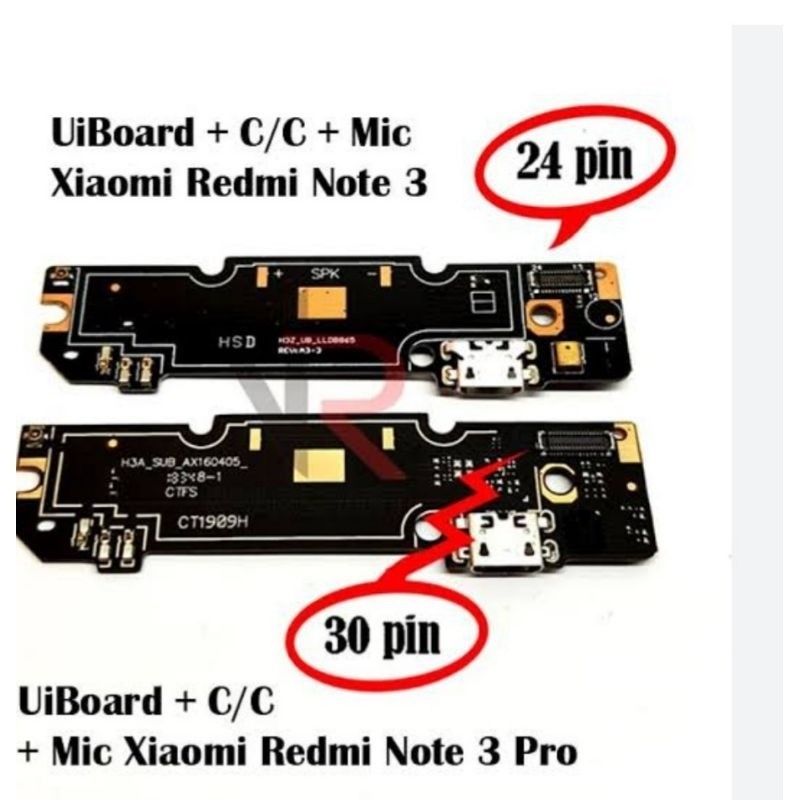 BOARD XIAOMI REDMI NOTE 3 PRO KONEKTOR CAS CHARGER