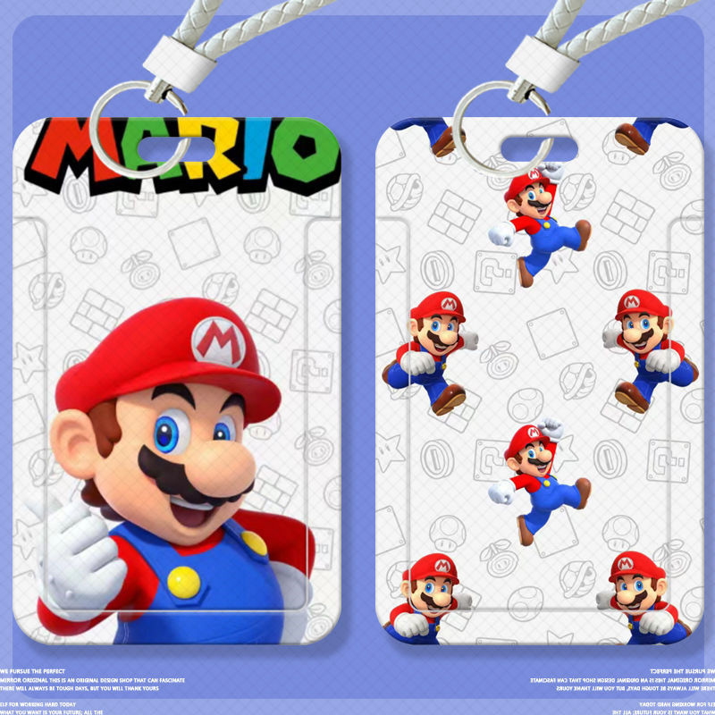 

ID CARD HOLDER, Card Holder Kawaii Super Mario, cocok untuk kantor/sekolah, kartu pelajar/kartu transportasi, kartu akses, KTP, Flazz, kartu kredit elektronik dan uang elektronik.