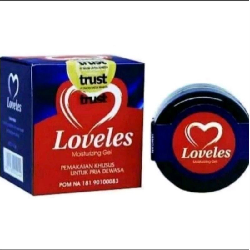 Loveles-Loveles Moisturazing gel asli obat pria oles 100% cream original herbal alami cream (PRODUK 
