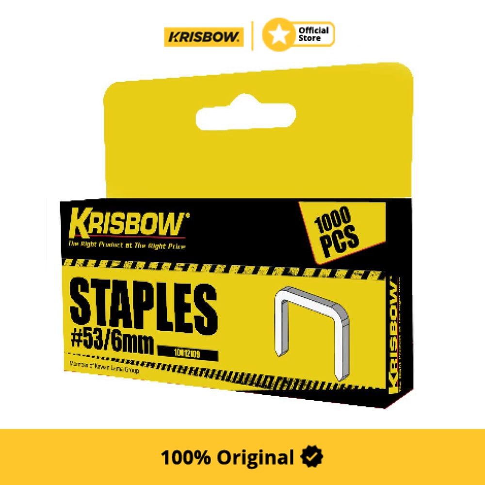 

Krisbow Isi Ulang Staples 53/6 mm Lrsgs6