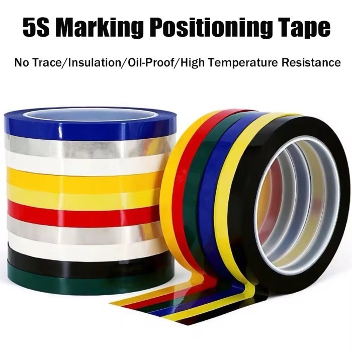 

[Bisa COD] Lakban Warna-Warni 12mm x 50Yard / Isolasi Tape Perekat Kuat Tahan Air (Full Meter)