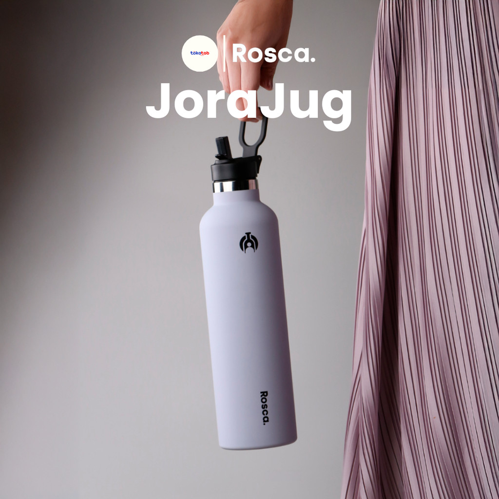 Tokotab X Rosca JoraJug Tumbler Stainless Grade B Defect Minor 1 Liter Botol Minum 1 Liter Tahan Pan