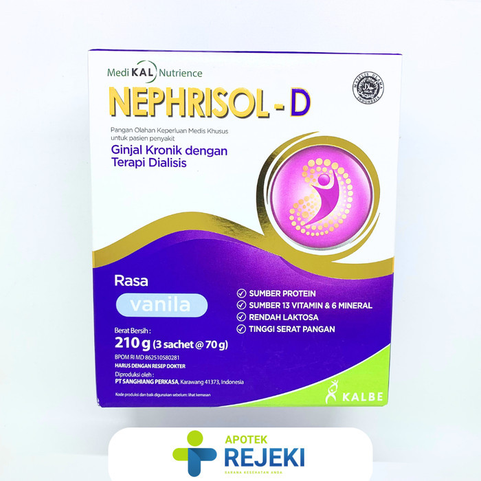 

Nephrisol-D Vanilla 210 gr