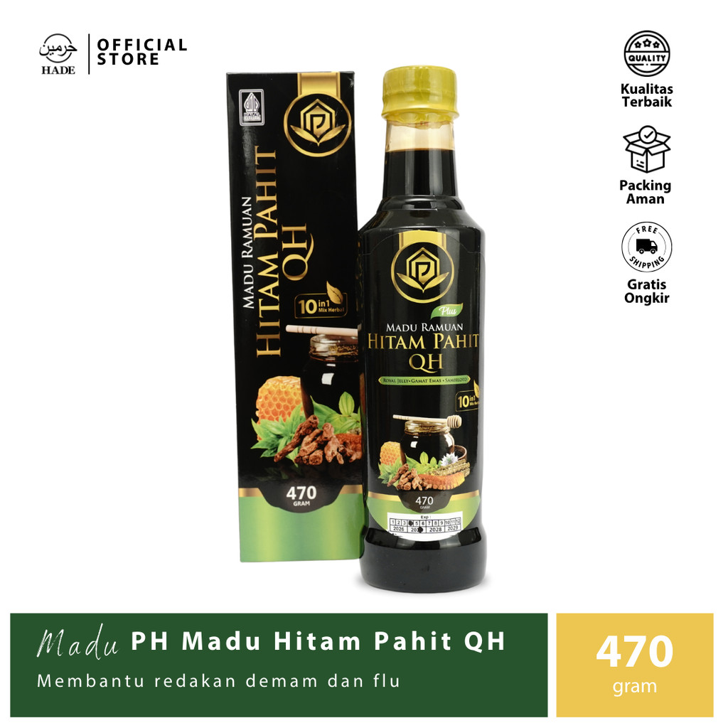 

Pondok Herbal - Madu Hitam Pahit Qusthul Hindi - 470gr