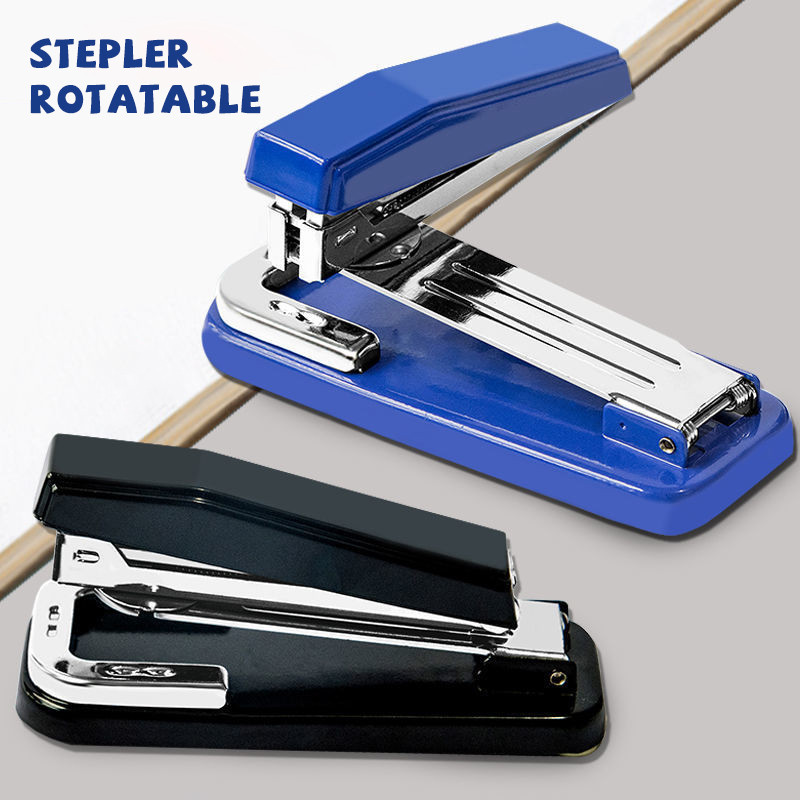 

Stapler, stapler yang dapat diputar, stapler multifungsi hemat tenaga kerja besar, mesin penjilid buku tebal