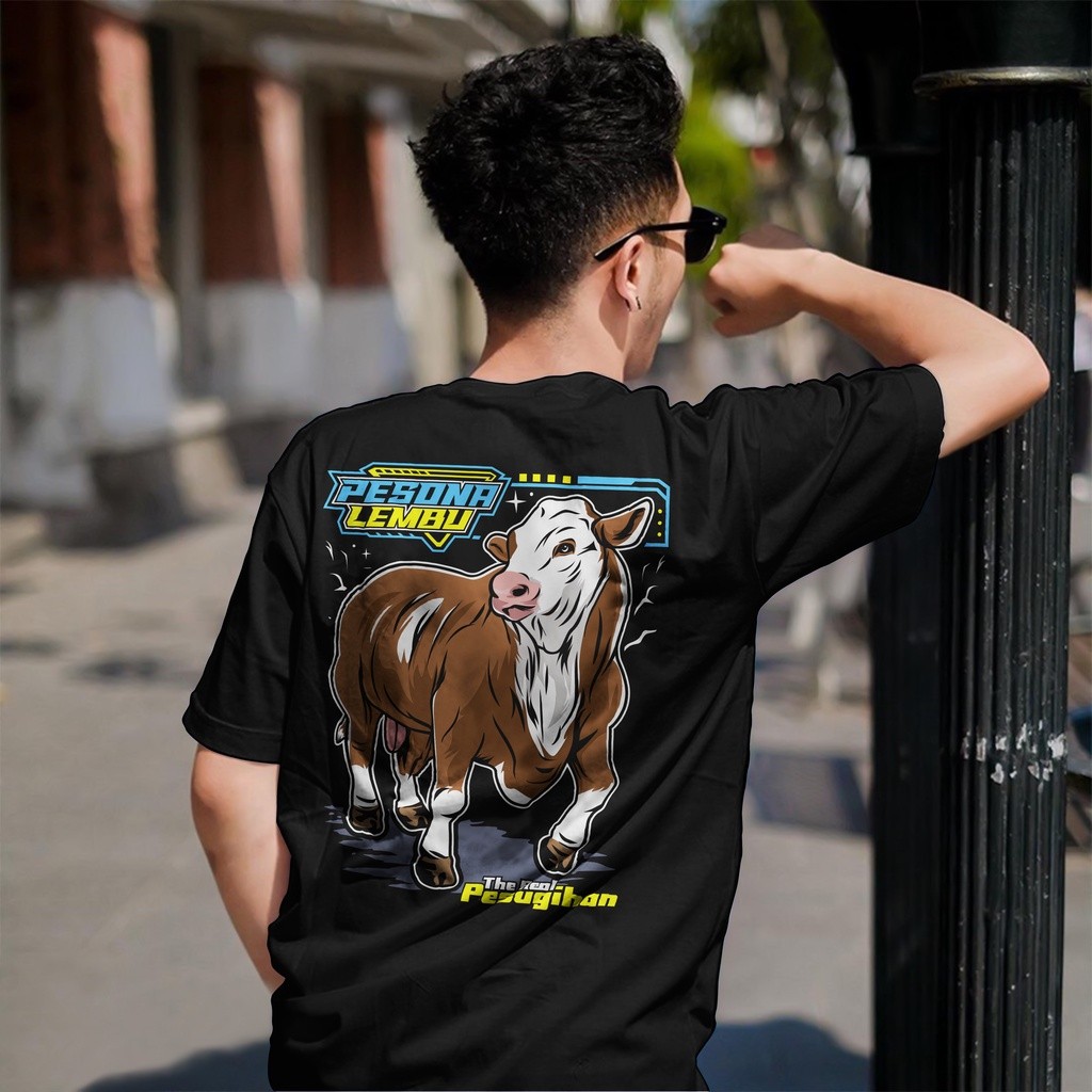 Kaos SAPI BALAP New Simental Pesona Lembu Tshirt Peternak Milenial Indonesia