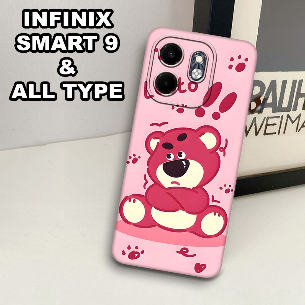 (S52) Softcase procamera   untuk Hp INFINIK SMART 9 Motif Lotso /Case INFINIK SMART 9 bahan karet ln