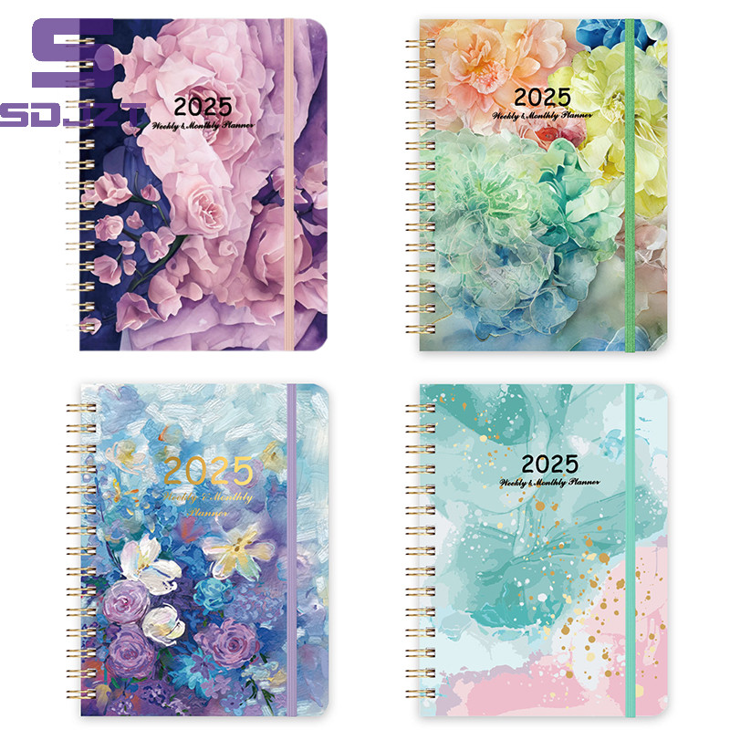 

2025 Planner Notebooks Month Weekly Notebook Schedule Diary Schedule Journal School Office Supplies Stationery