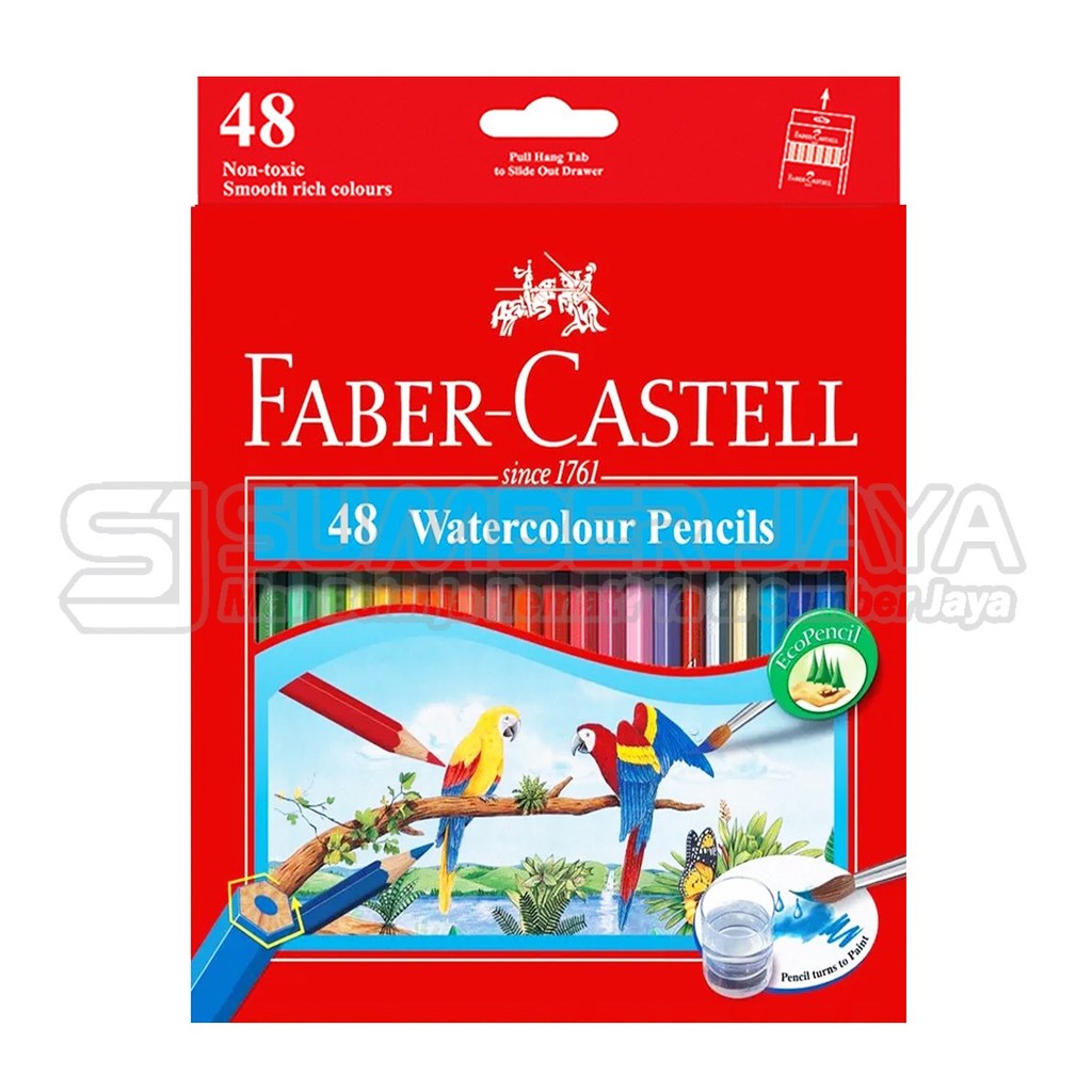 

Faber Castell Pensil Warna Classic 48 Warna Alat Gambar Melukis