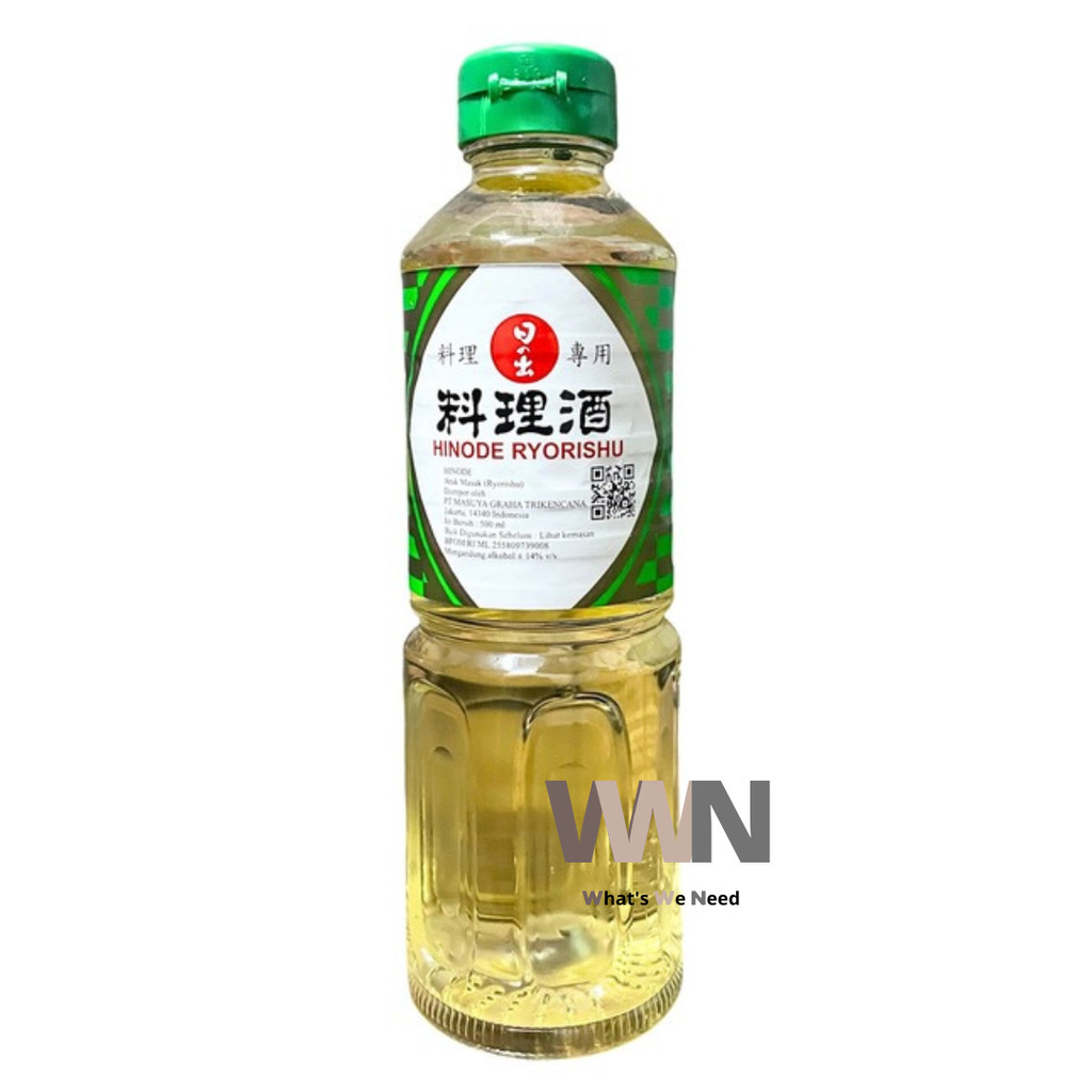 

Hinode Ryorishu Cooking Sake Masak 500ml - Arak Cuka Masak Jepang Ryori Shu