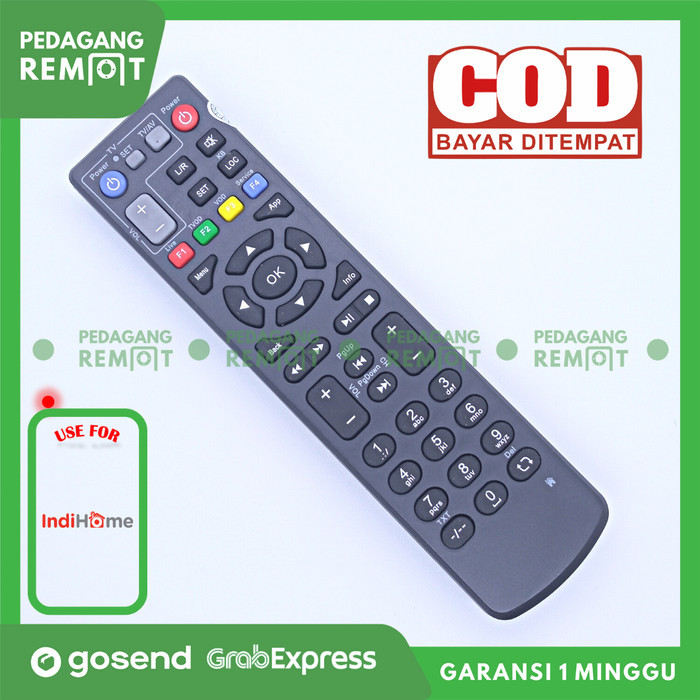 IRE-Remote Receiver STB USEE TV Indihome Speedy TV ZTE ZXV10 B860H (Hitam) [SIAP KIRIM]
