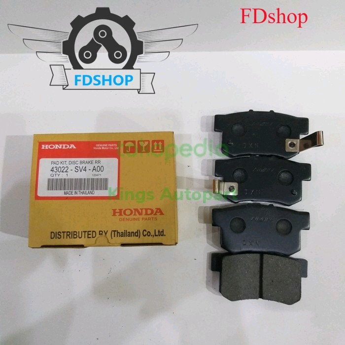 Brake Pad Rear CRV Gen 2/Odyssey Kampas rem belakang CRV Gen 2/Odyssey