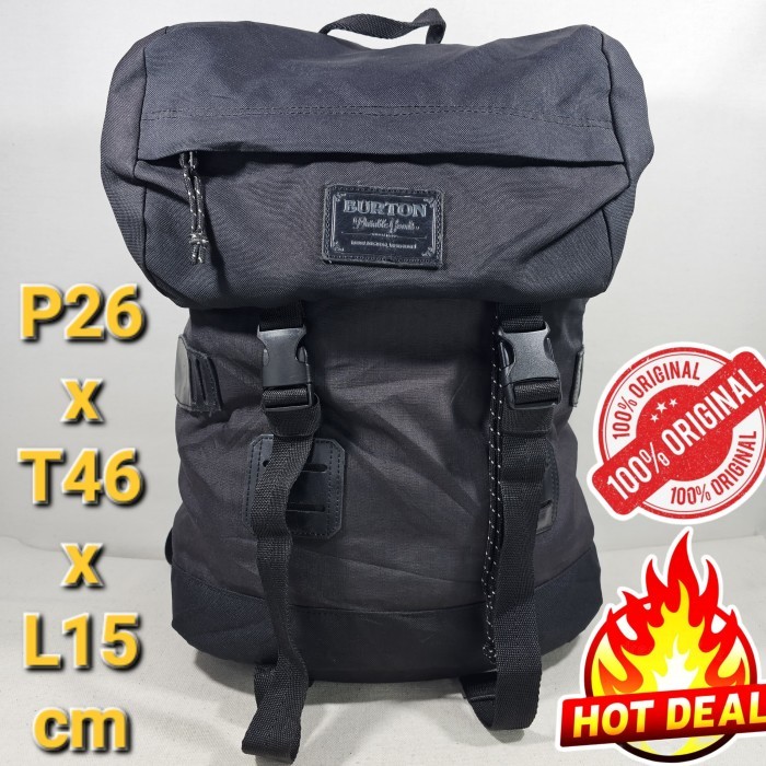 Burton Durrable goods original 2 way back pack tas ransel for sports travelling gym unisex