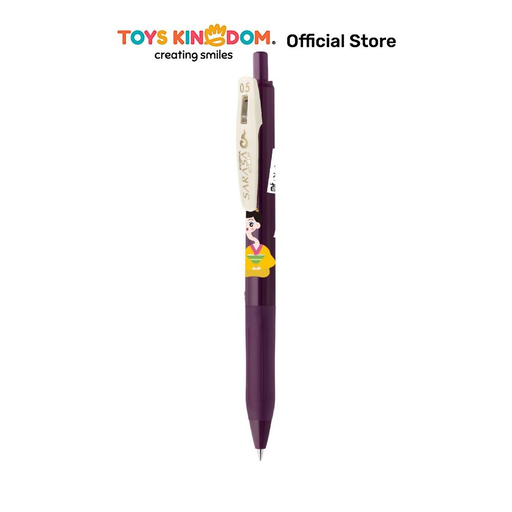 

Toys Kingdom Zebra 0.5 mm Sarasa Pulpen Gel Bordeaux Purple Monster Vintage Clip Pena Ballpoint Pen Bolpoin Alat Tulis