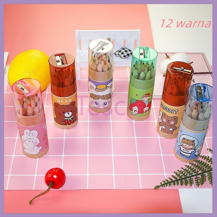 

Tesco Pensil Warna Dan Peraut Pensil Warna Set 12 Warna/Set Pensil Warna dan Rautan 12 Paket