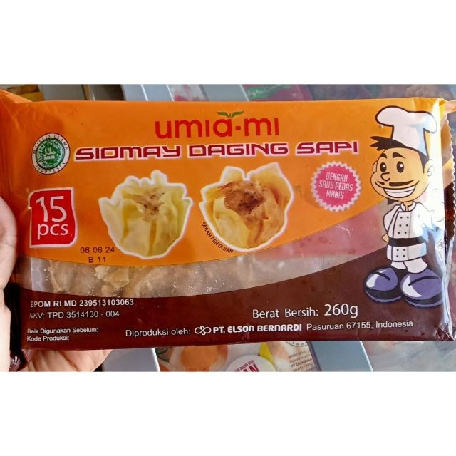 

Umiami Siomay Sapi 260gr Isi 15