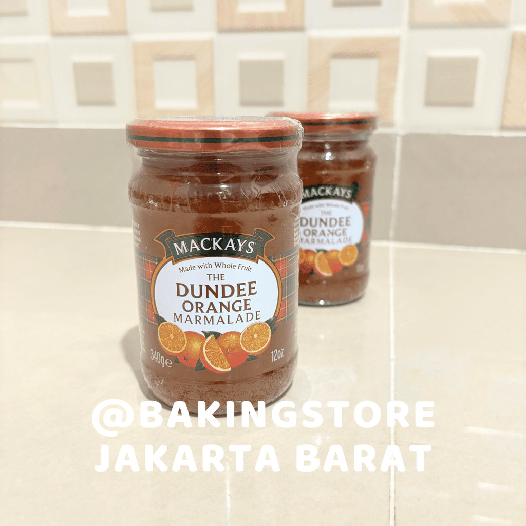 

Mackays Dundee Orange Marmalade Jam 340 gr - Selai Jeruk