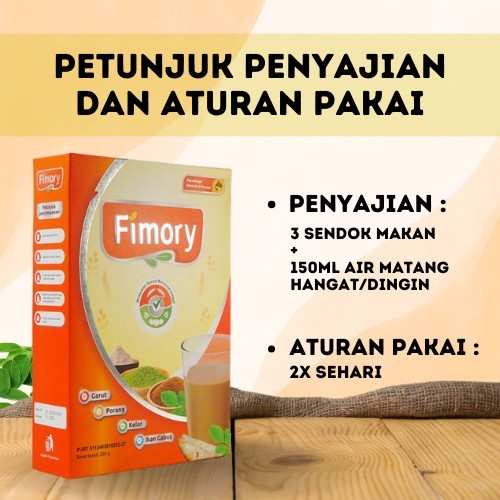Fimory Gastro Minuman Sereal Ekstrak Umbi Garut Pereda Maag Ori