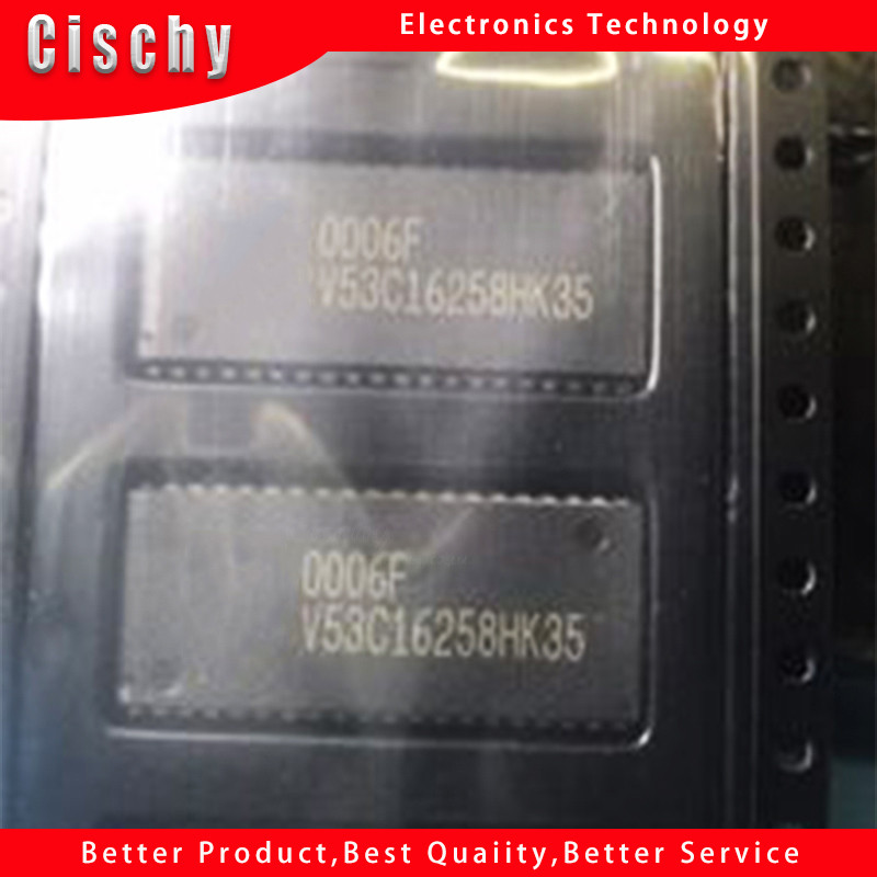 2pcs/lot V53C16258HK35  V53C16258  SOJ-40 In Stock
