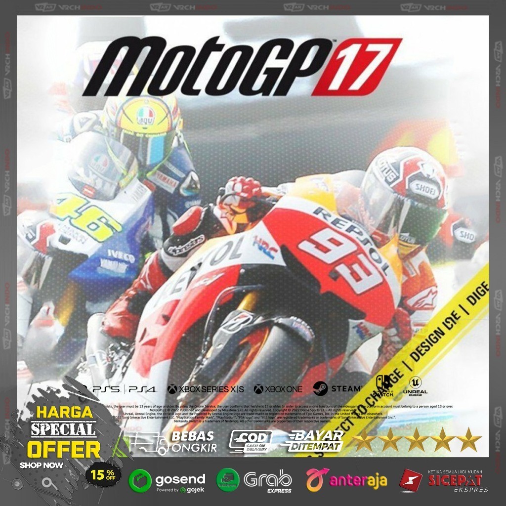 Game MotoGP 17 / 2017 | Games for Dekstop / PC Komputer / Laptop 