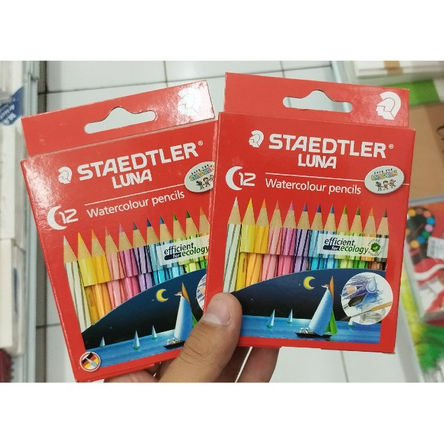 

PENSIL WARNA STAEDTLER LUNA PREMIUM 12 WARNA ( A13601C12TH ) MINI ( 64558 ) 123