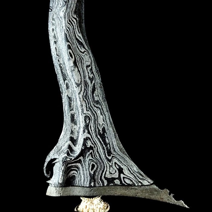 Keris Kidang Mas Pamor Segoro Muncar Tangguh Mpu Supo Sultan Agung Tua istimewa