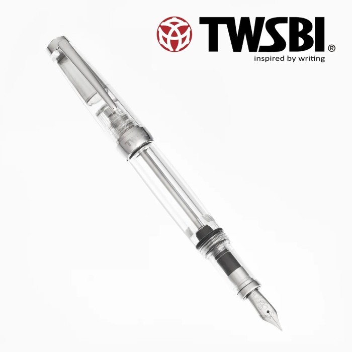 

[TERBARU] TWSBI Vac Mini Fountain Pen - Clear, Extra Fine
