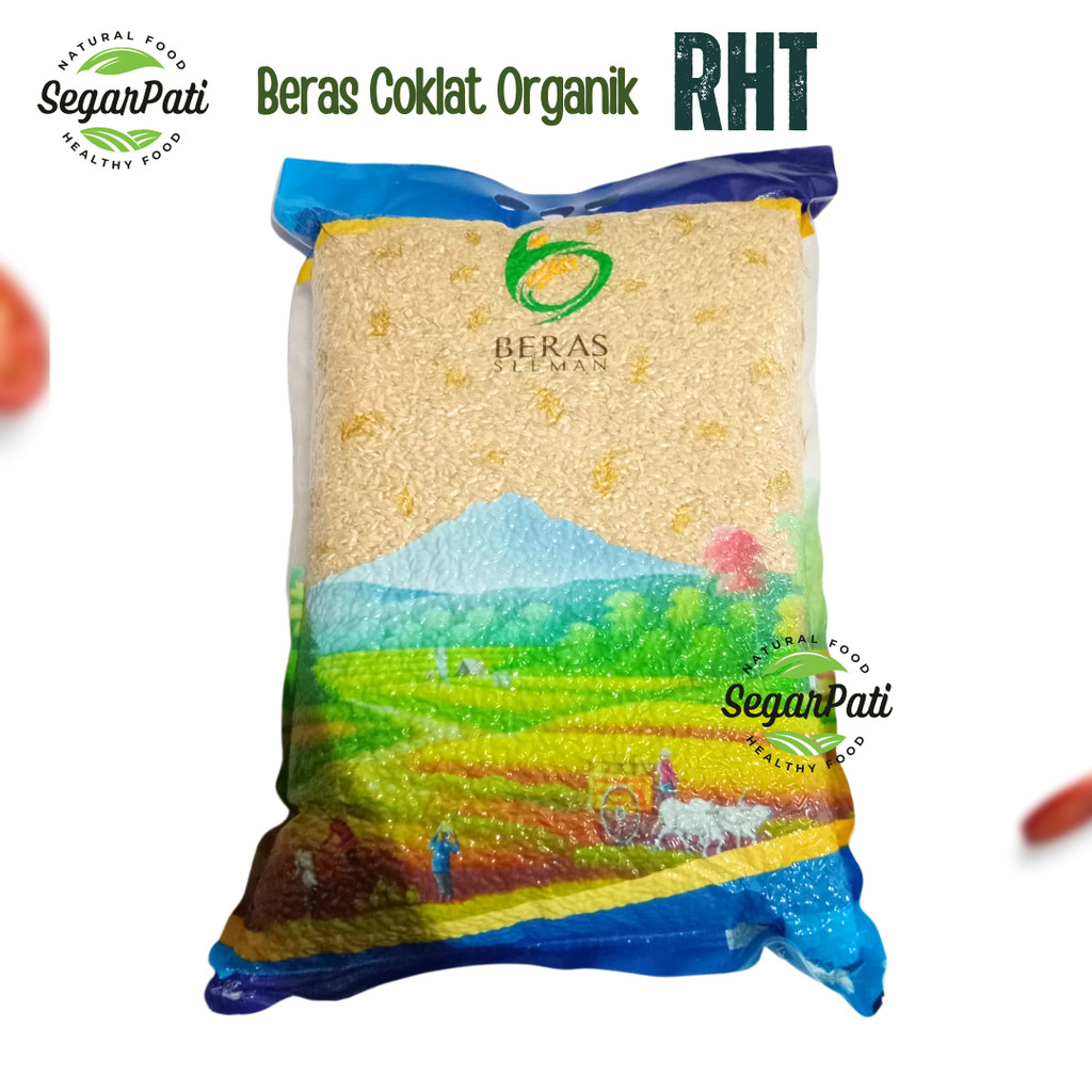 

RB RHT Beras Coklat Organik Premium 5Kg / Brown Rice RHT Bersertifikat Untuk Diet