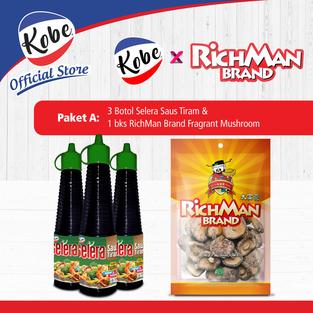 

Paket Bundling Kobe x Richman Brand (A)