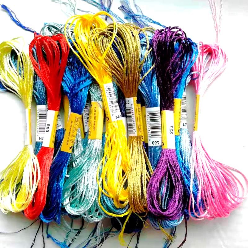 Best Cross stitch silk thread, mercerized  cross stitch threads    cross stitch embroidery thread / 
