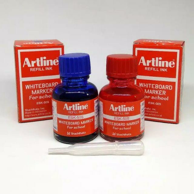 

Tinta Spidol Whiteboard Artline ESK 50S For EK-500S - Biru